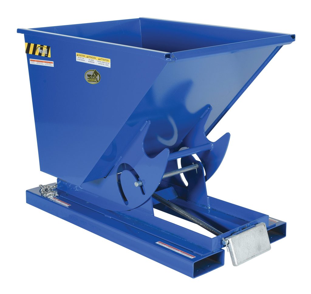 Self-Dump Hopper Md .50 Cu YdBlue