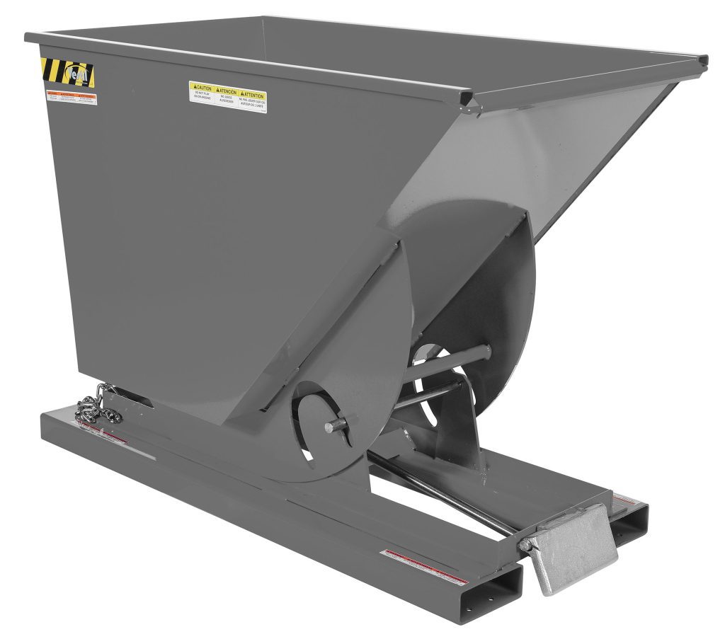 Self-Dump Hopper Hd .75 Cu YdGray