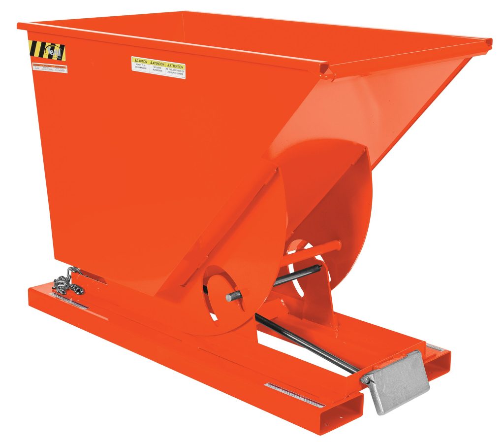 Self-Dump Hopper Ld .75 Cu YdOrange