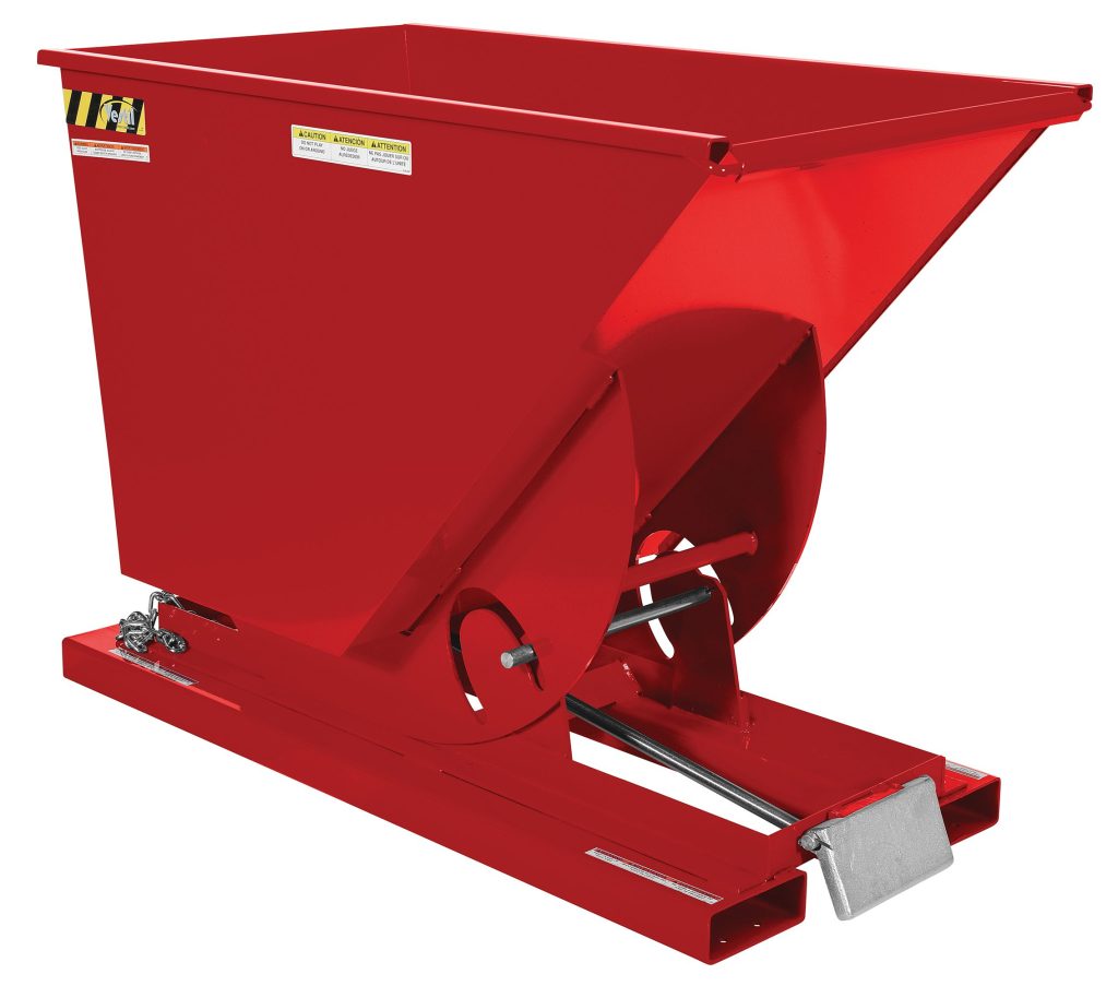 Self-Dump Hopper Ld .75 Cu YdRed