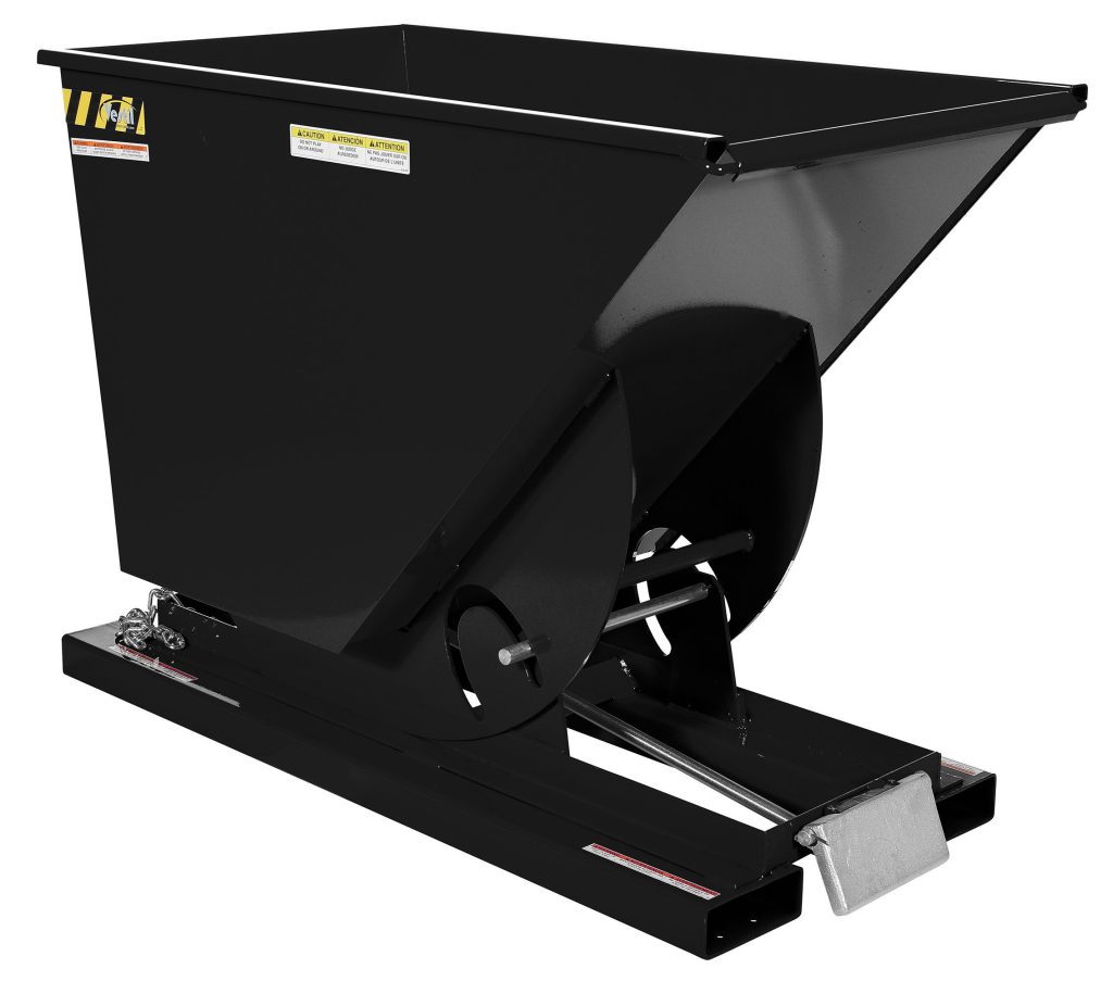 Self-Dump Hopper Md .75 Cu YdBlk Hi/Gloss