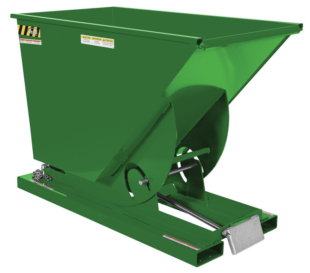 Self-Dump Hopper Md .75 Cu YdGreen