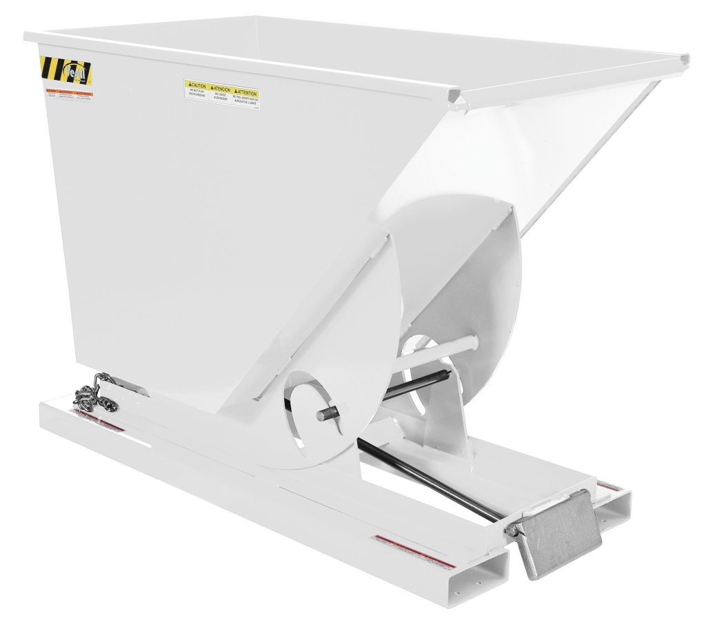 Self-Dump Hopper Md .75 Cu YdWhite