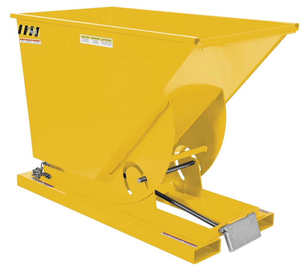 Self-Dump Hopper Md .75 Cu YdYellow