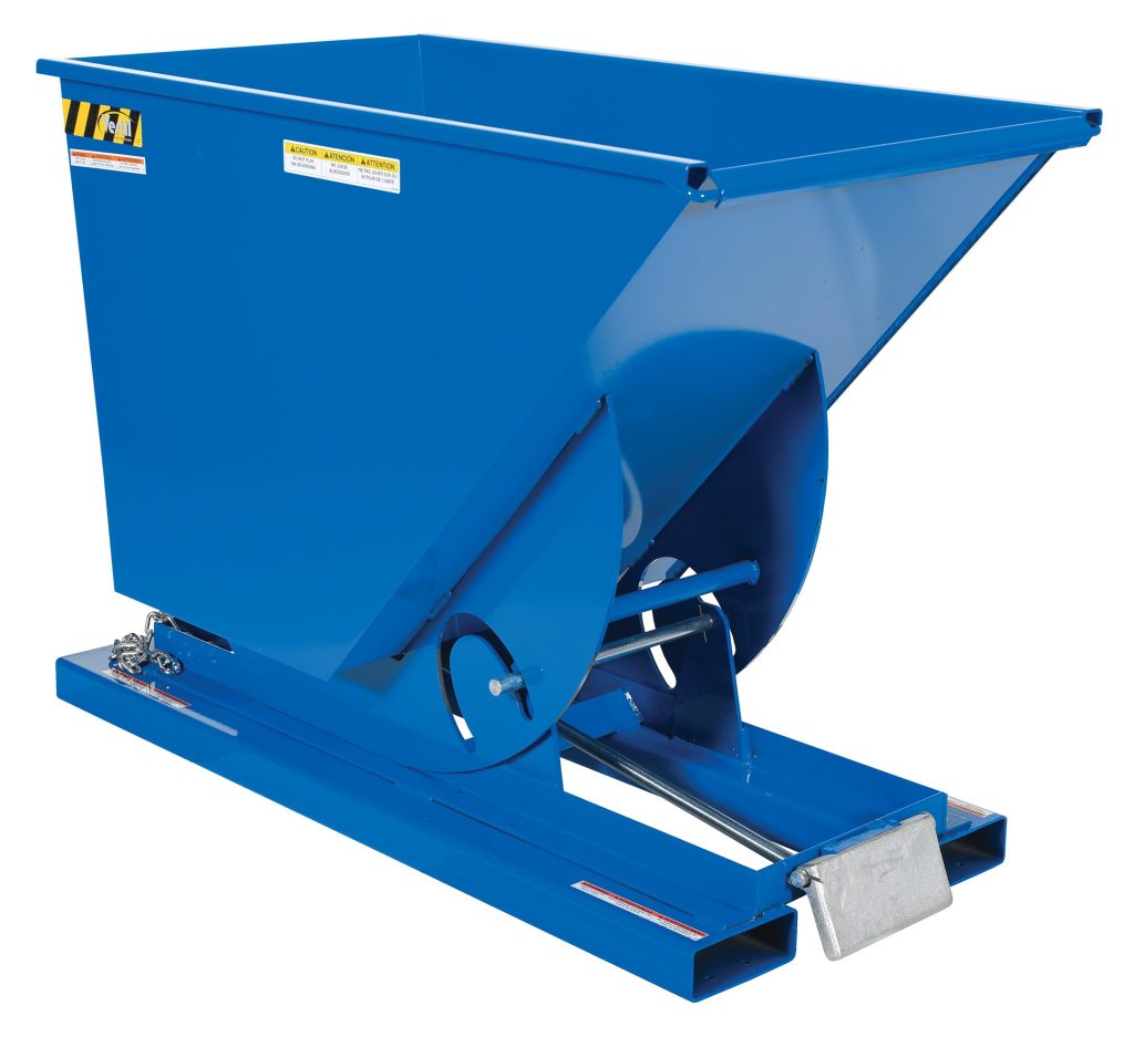 Self-Dump Hopper Md .75 Cu YdBlue