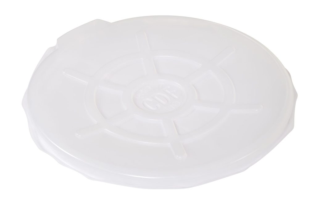 Clr Plastic Drum Cover Open Head 55 Gal