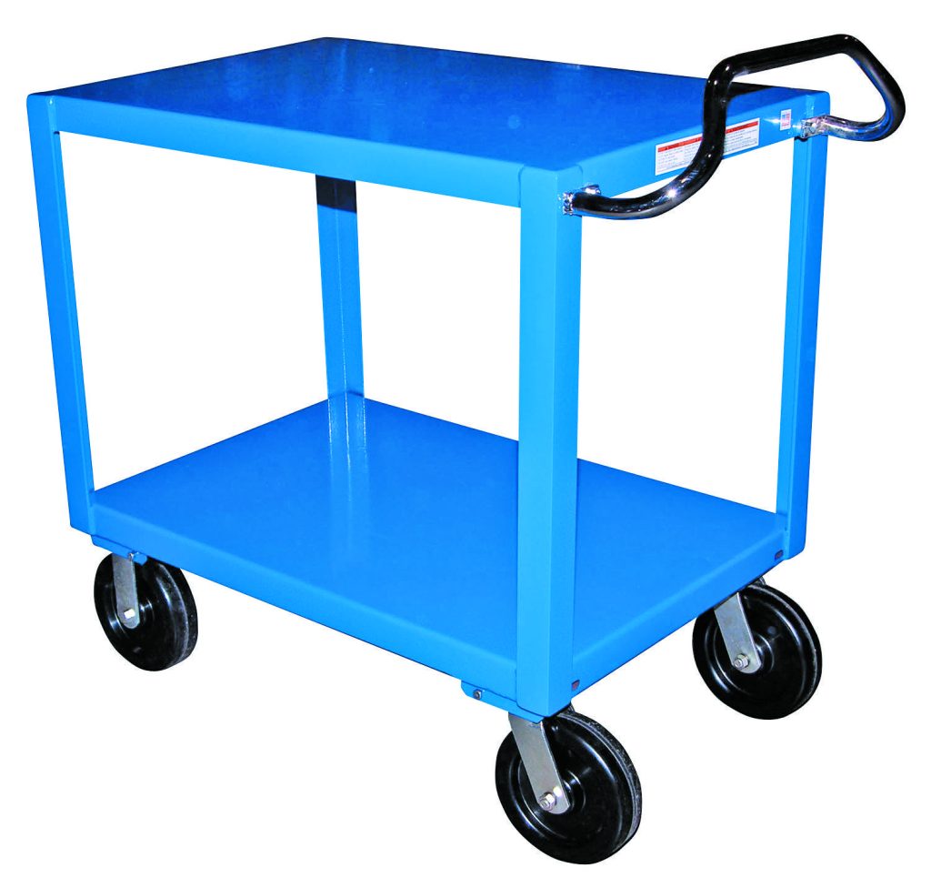 Heavy Duty Ergo Handle Cart 2Shelf