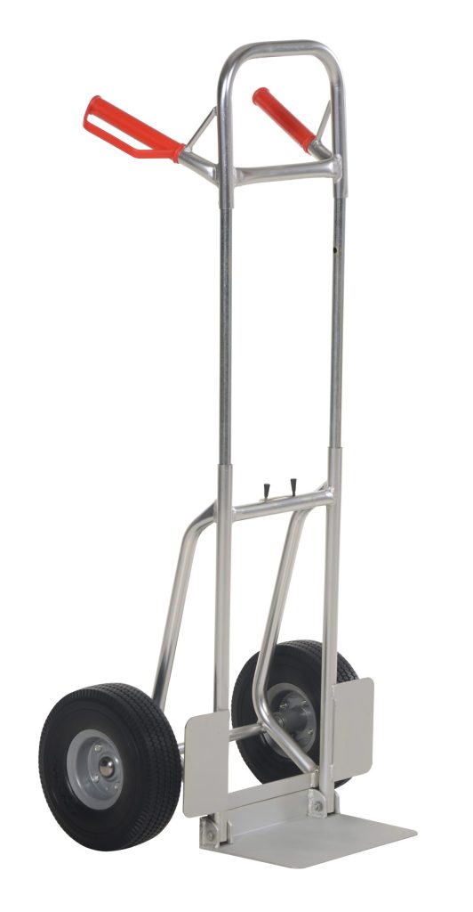 Fold-Down Hand Truck-Blk Ureth