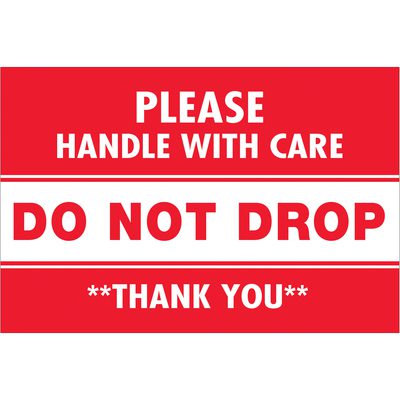 "Do Not Drop" Labels (500/Roll)