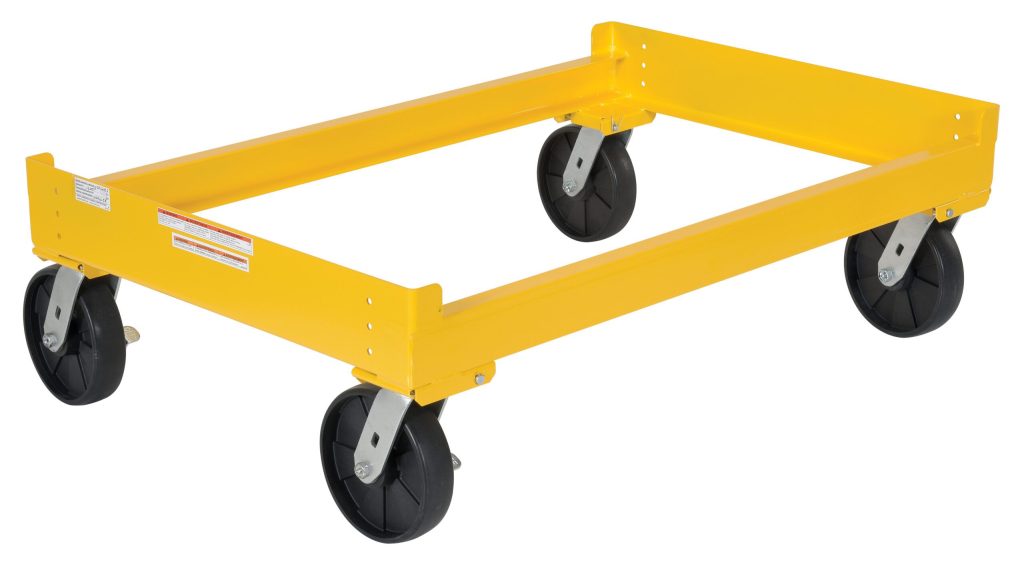 Cart For Two Drum Storage Rack
