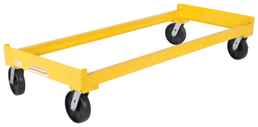Cart For Three Drum Storage Rack