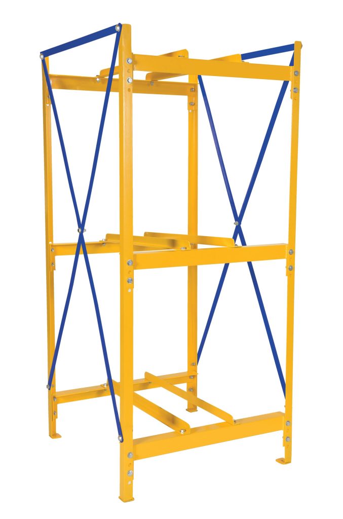 Horizontal Drum Storage Rack