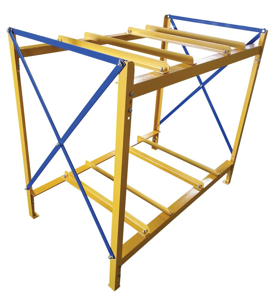 Horizontal Drum Storage Rack