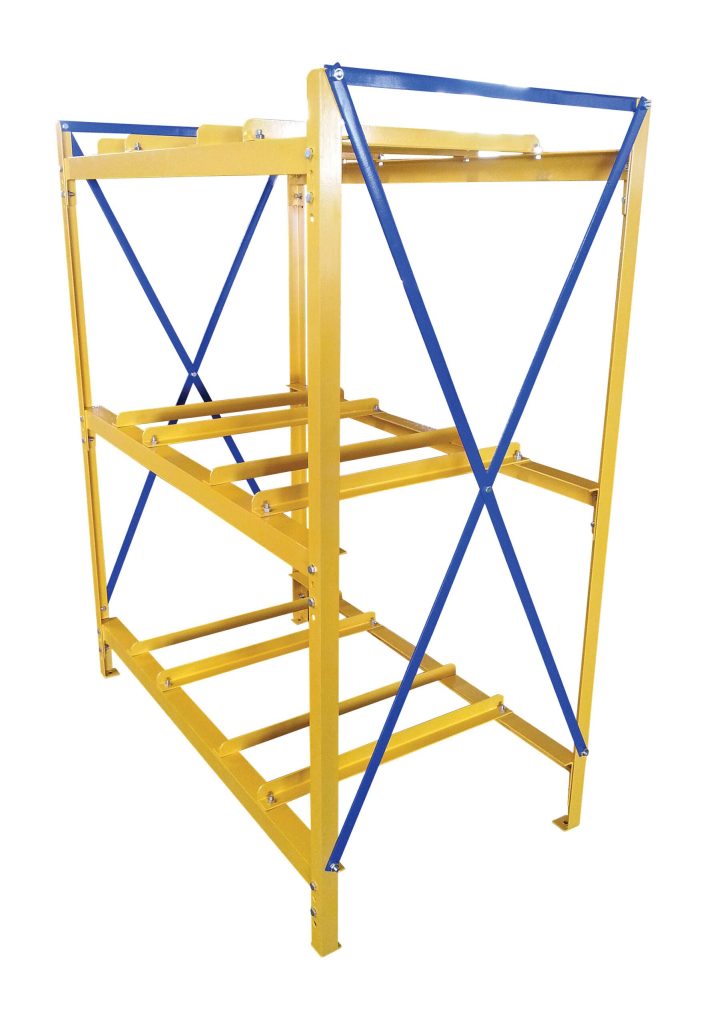 Horizontal Drum Storage Rack