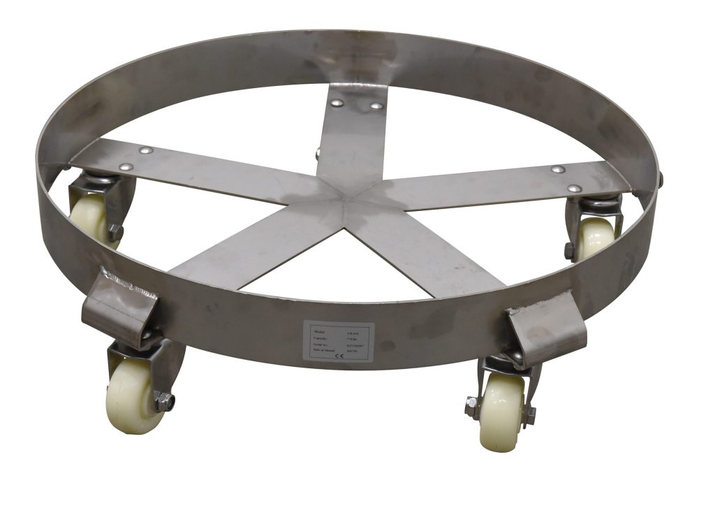 Steel Drum Dolly 5 Spoke