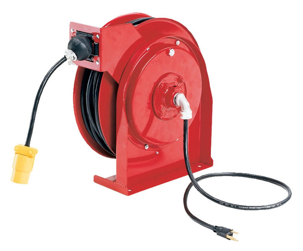 Electric Cord Reel-Single Receptacle