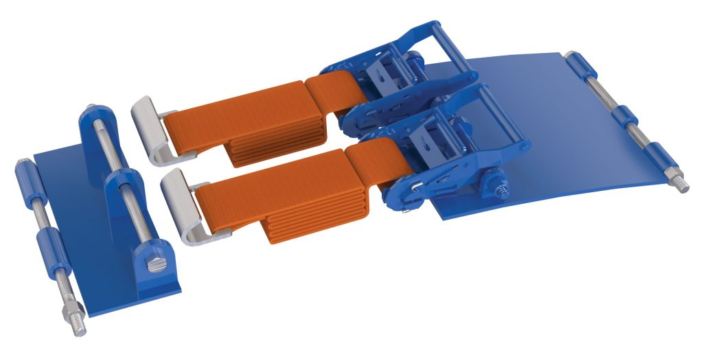 Steel Drum Option Dual Ratchet Straps
