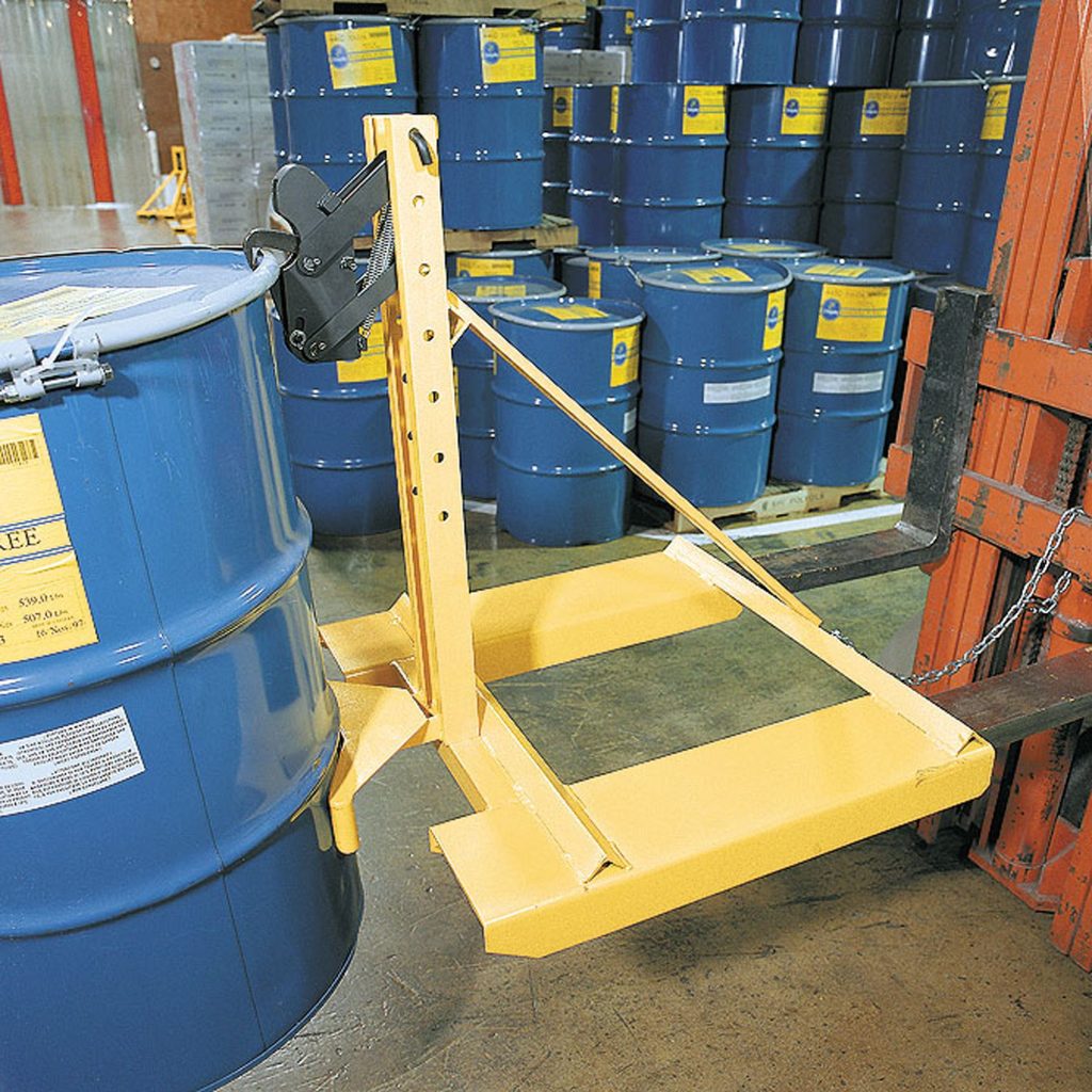 Fork Mounted 1 Drum Lifter