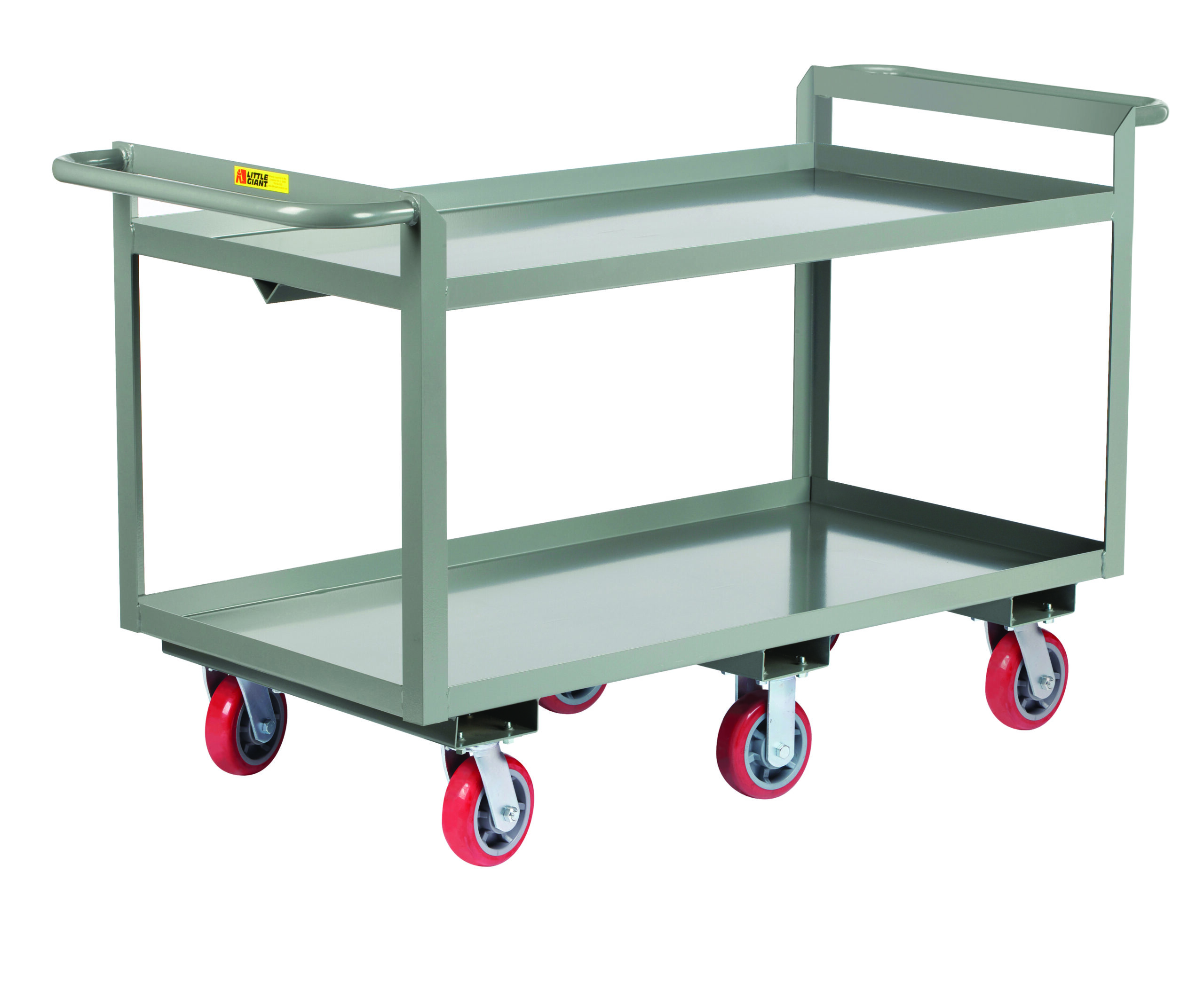Little Giant 6 Wheeled Double Handled Heavy-Duty Shelf Truck
