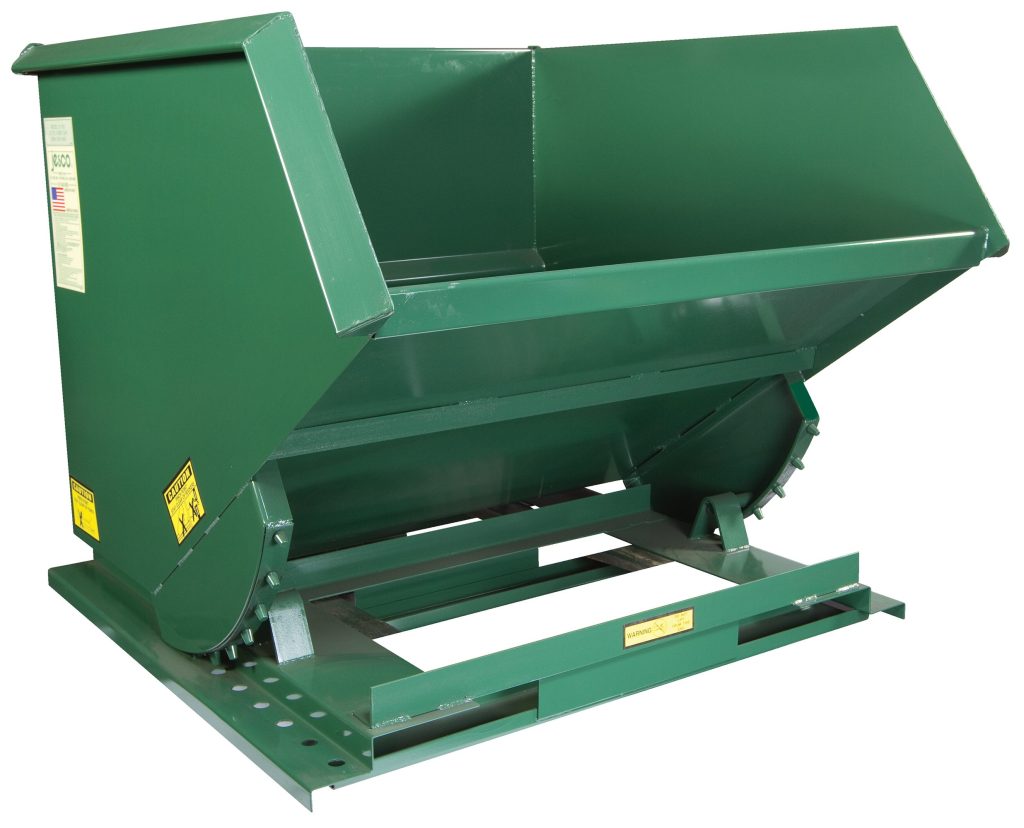 Self-Dump Light Duty Hopper 2.5 Cu Yd