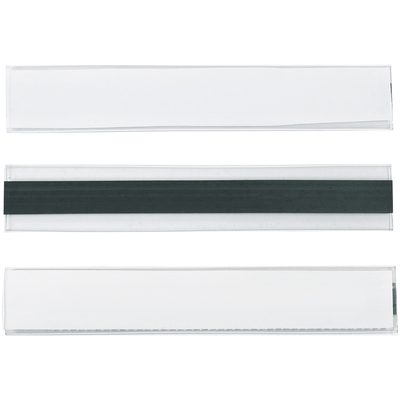 Hol-Dex® Magnetic Plastic Label Holders (12/Case)