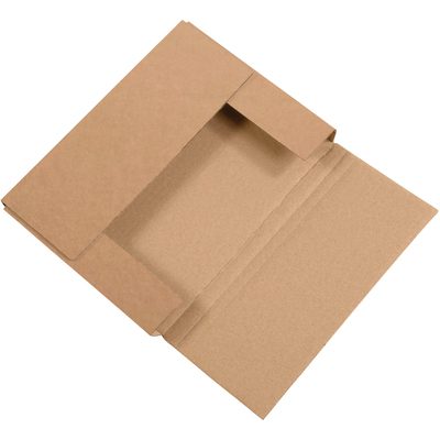 Kraft Easy-Fold Mailers (50/Bundle)