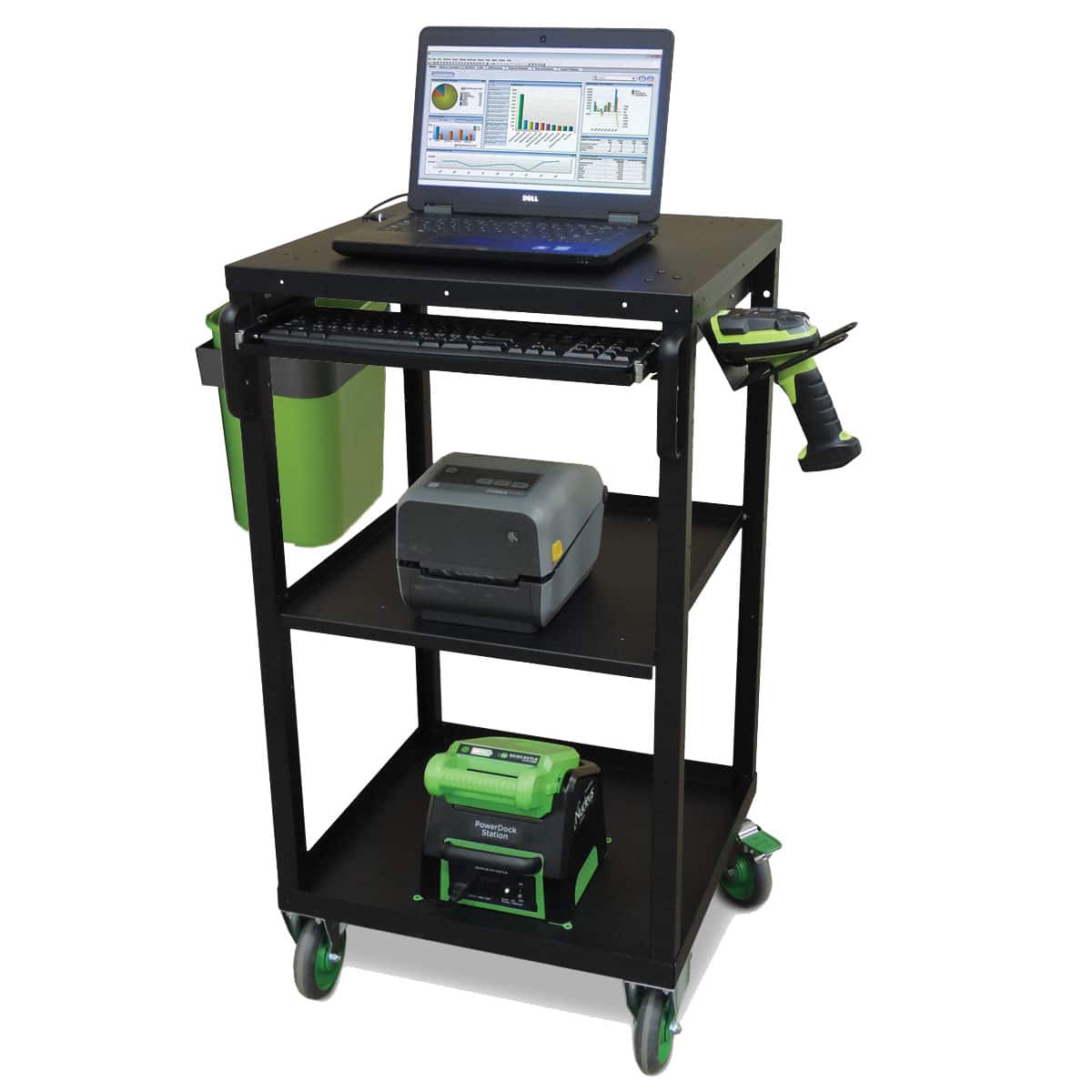 Newcastle EC Series: Compact powered cart, small power package w/960 Wh battery (substitute for 100 Ah SLA) view 3
