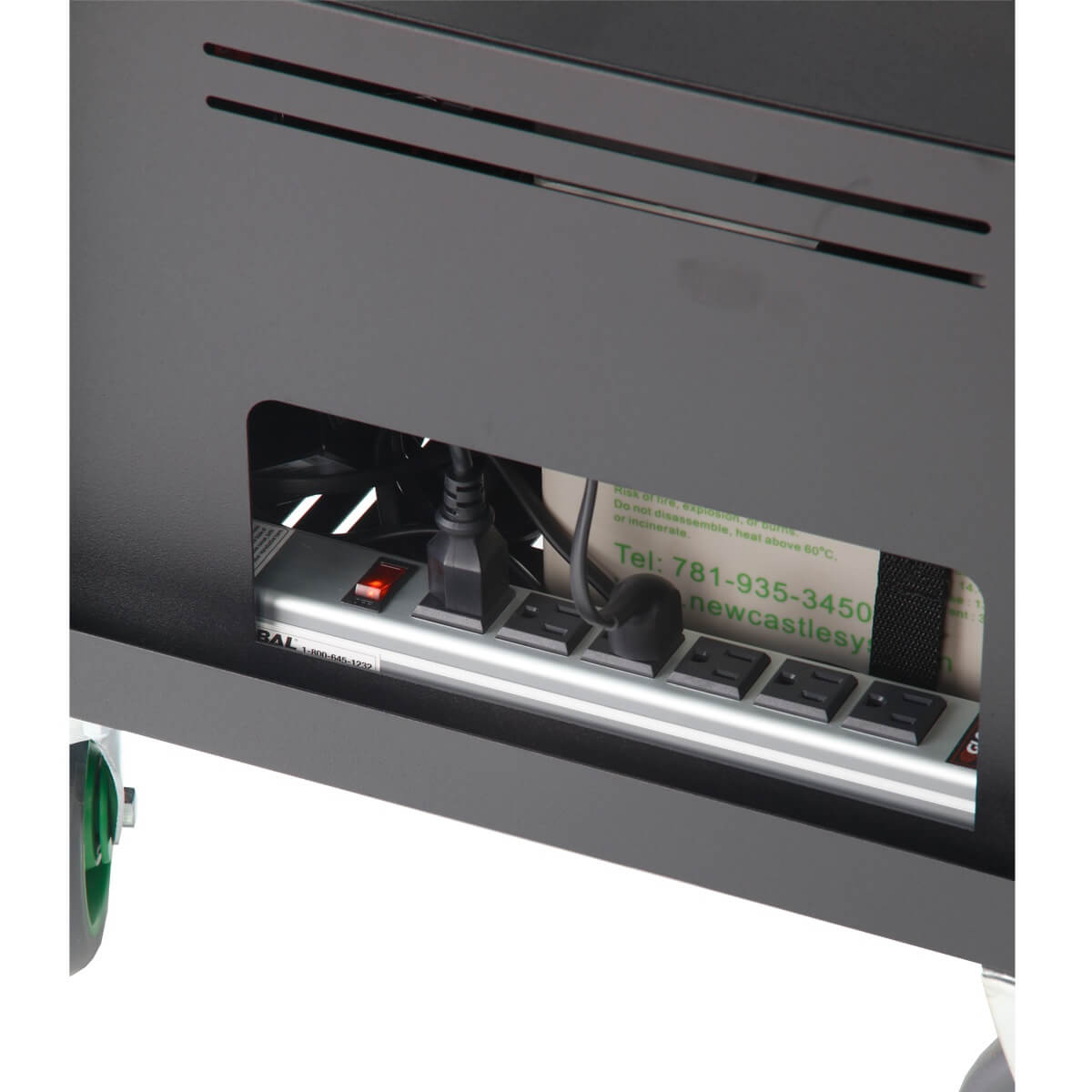 Newcastle EC Series: Compact powered cart, small power package w/960 Wh battery (substitute for 100 Ah SLA) view 5