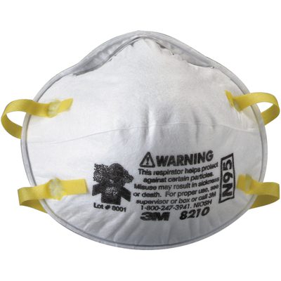 3M™ - 8210 Dust Respirator (160/Case)