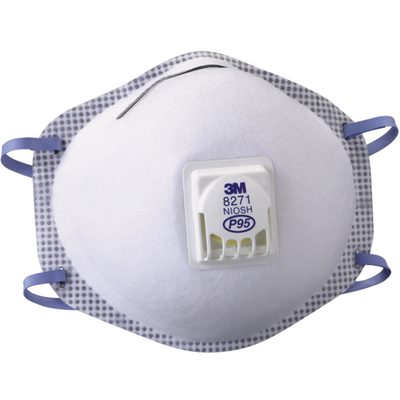 3M™ - 8271 Oil-Proof Respirator with Valve (80/Case)