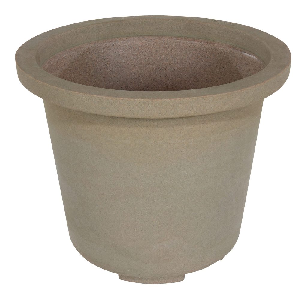 Industrial Planter Granite Khaki Tan