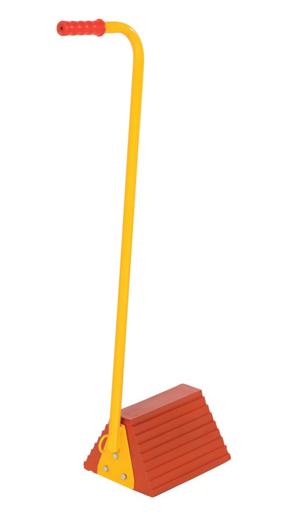 Molded Ergo-Handled Wheel Chock