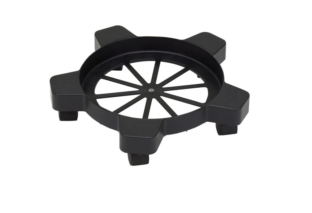 Drum Dolly Black Plastic 5-7 Gal Bucket