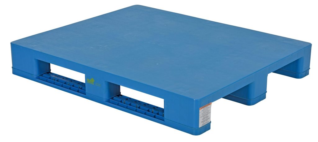 Solid Top Rackable Plastic Pallet/Skid