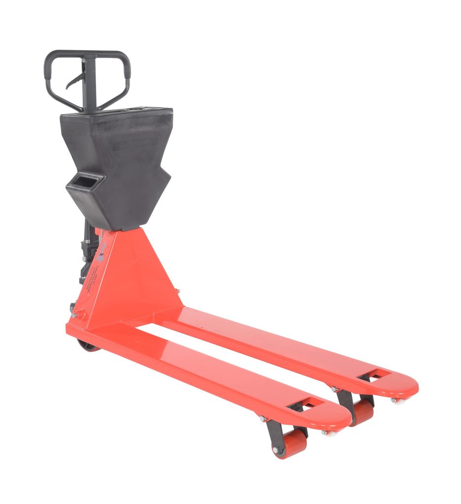 Red Pallet TruckBlack P-Caddy