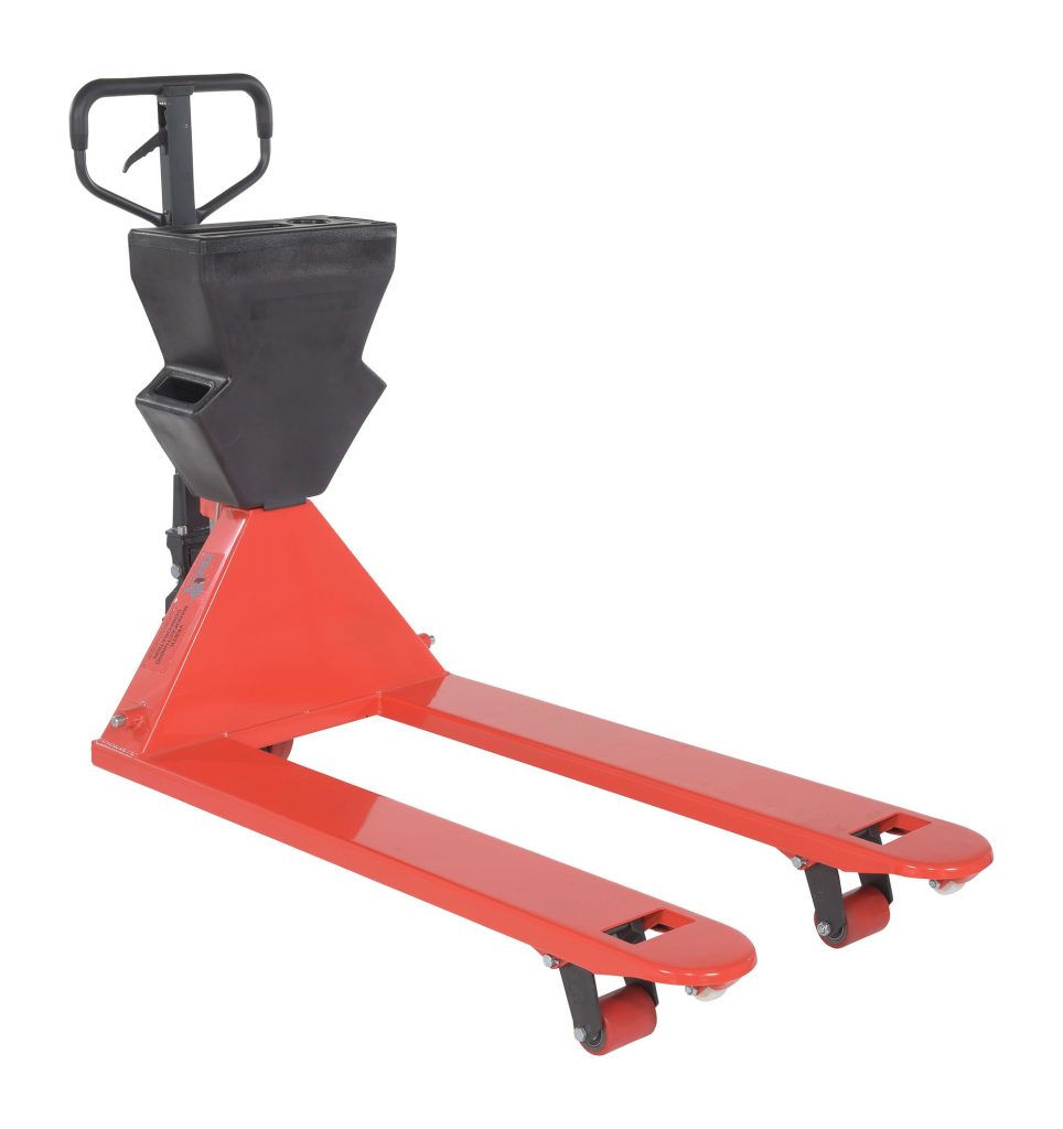Red Pallet TruckBlack P-Caddy