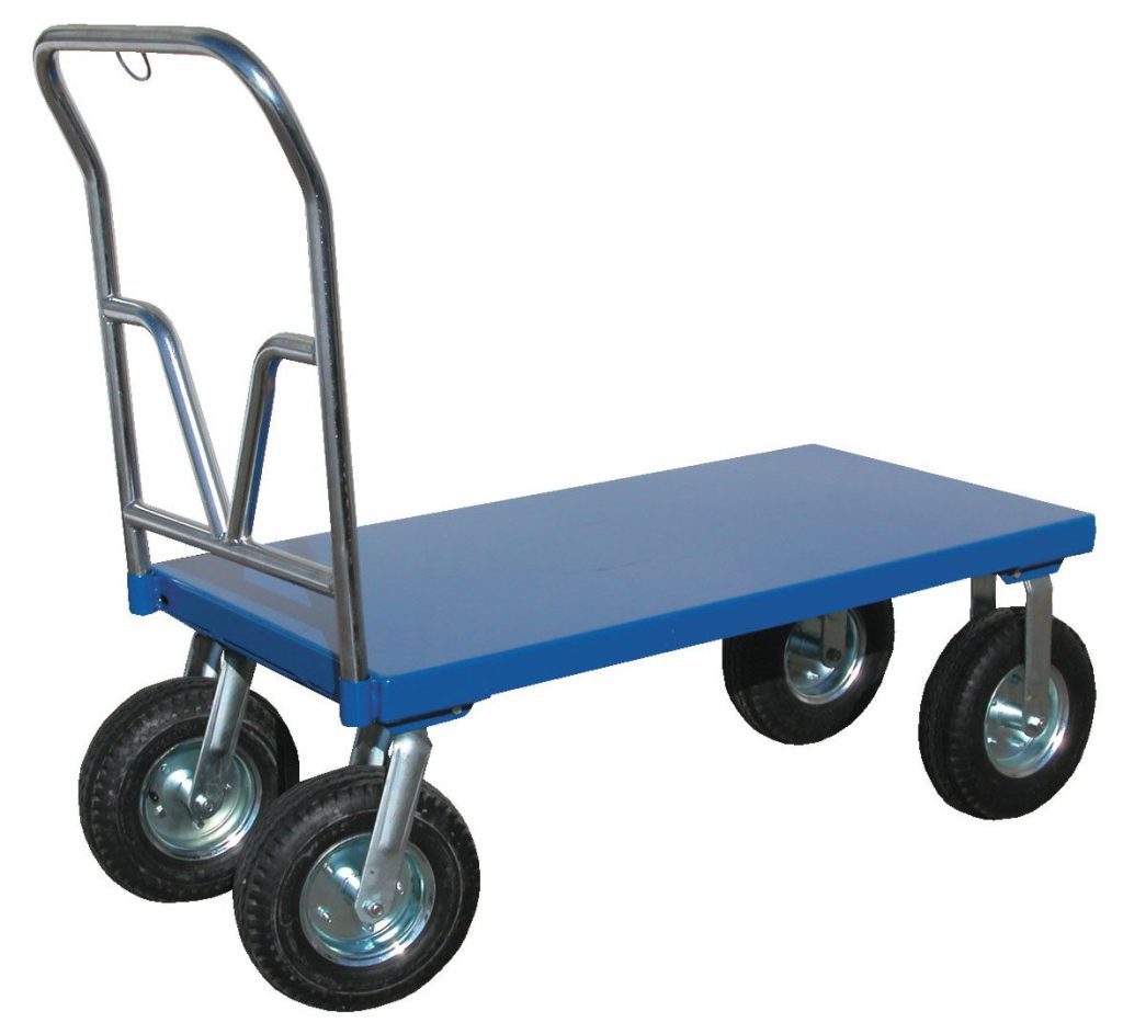Pneumatic Tire Platform Cart