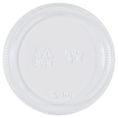 Plastic Portion Cup Lids - 3.25 and 4 oz. (2500/Case)