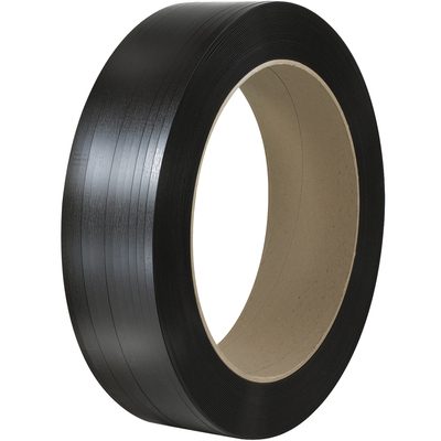 Black Core Hand Grade Strapping - Embossed (7200'/Coil)