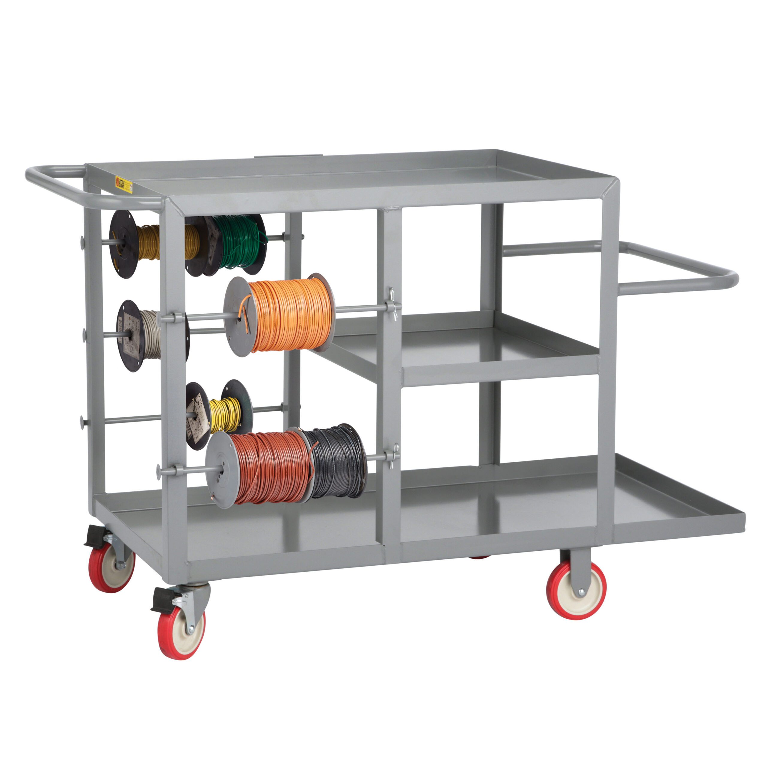 Little Giant Maintenance Cart with Wire Reel Storage