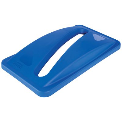 Rubbermaid® Slim Jim® Paper Recycling Lid -23 Gallon Blue