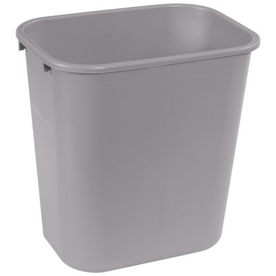 Rubbermaid® Office Trash Can - 7 Gallon Gray