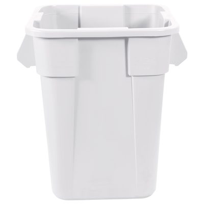 Rubbermaid Brute Square Trash Can - 40 Gallon, White - 1
