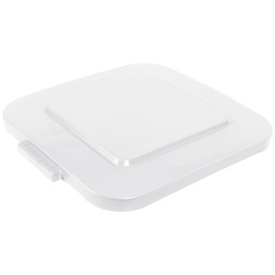 Rubbermaid® Brute® Square Trash Can Flat Lid - 40 Gallon White