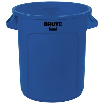 Rubbermaid® Brute® Trash Can - 10 Gallon Blue