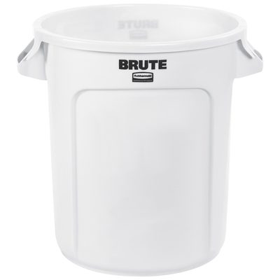 Rubbermaid® Brute® Trash Can - 10 Gallon White