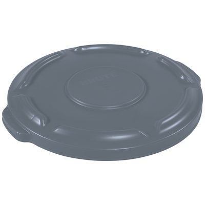 Rubbermaid® Brute® Flat Trash Can Lid - 10 Gallon Gray