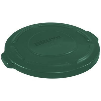 Rubbermaid® Brute® Flat Trash Can Lid - 20 Gallon Green