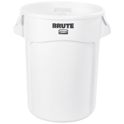 Rubbermaid® Brute® Trash Can - 32 Gallon White