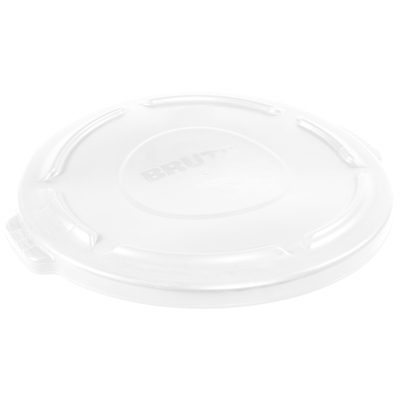 Rubbermaid® Brute® Flat Trash Can Lid - 32 Gallon White